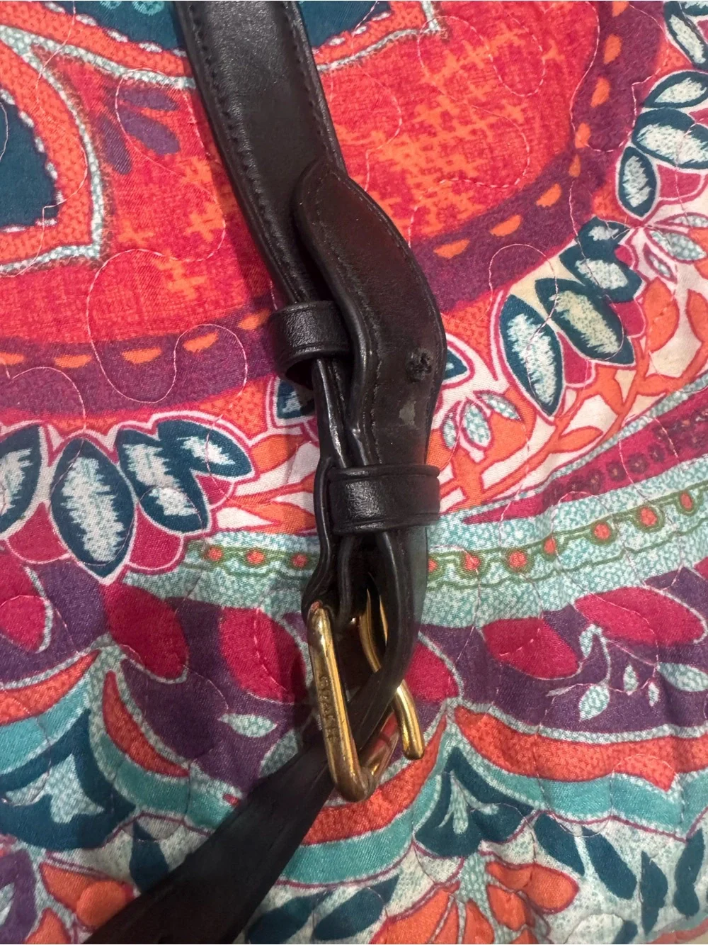 Coach Black Pebbled Leather Crossbody Shoulder Bag with Gold Hardware